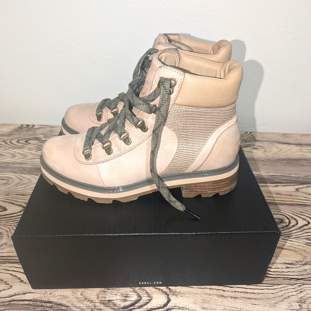 Women's SOREL Lennox Hiker Stacked Waterproof Boots